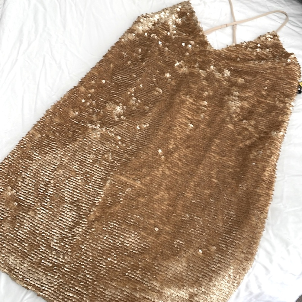 Kendall + Kylie sequin dress